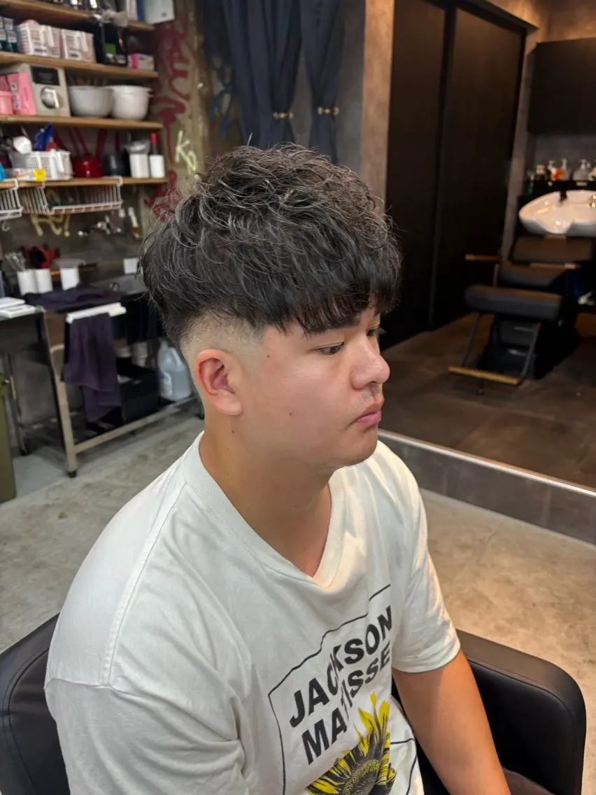 メンズ keany錦糸町 ハセベユウのヘアスタイル