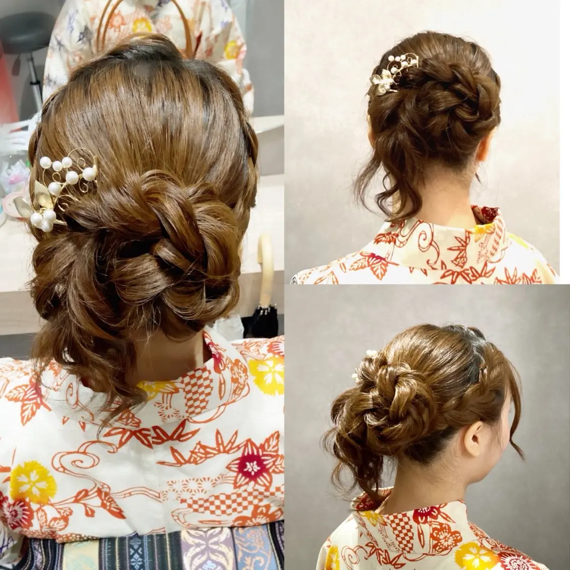 ヘアアレンジ お団子ヘア 新宿ヘアセットメイク Asa-mのその他イメージ