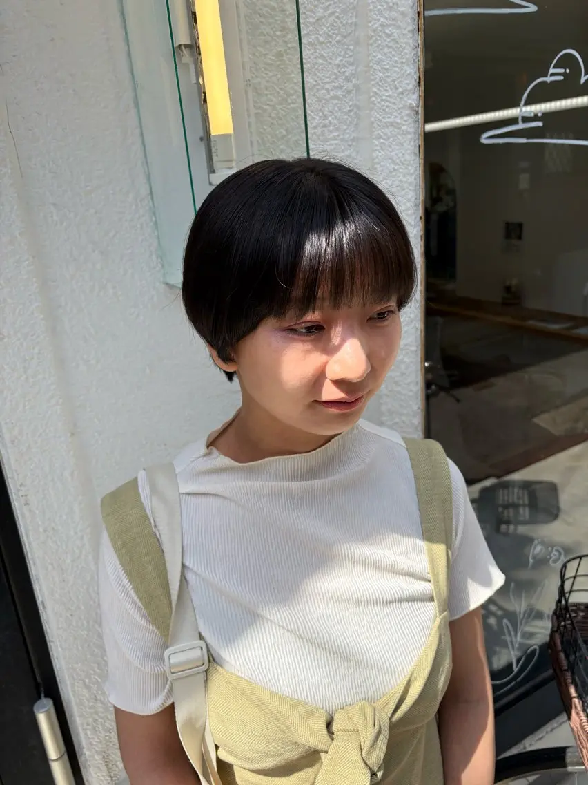 ショート カット momo / カラー、カットモデルのヘアスタイル
