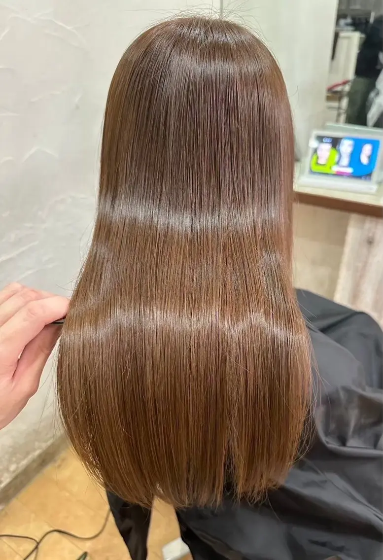 ロング カラー カット ヘアカラー トリートメント 🫧艶髪職人/相模 大野/新井公輔🫧のヘアスタイル