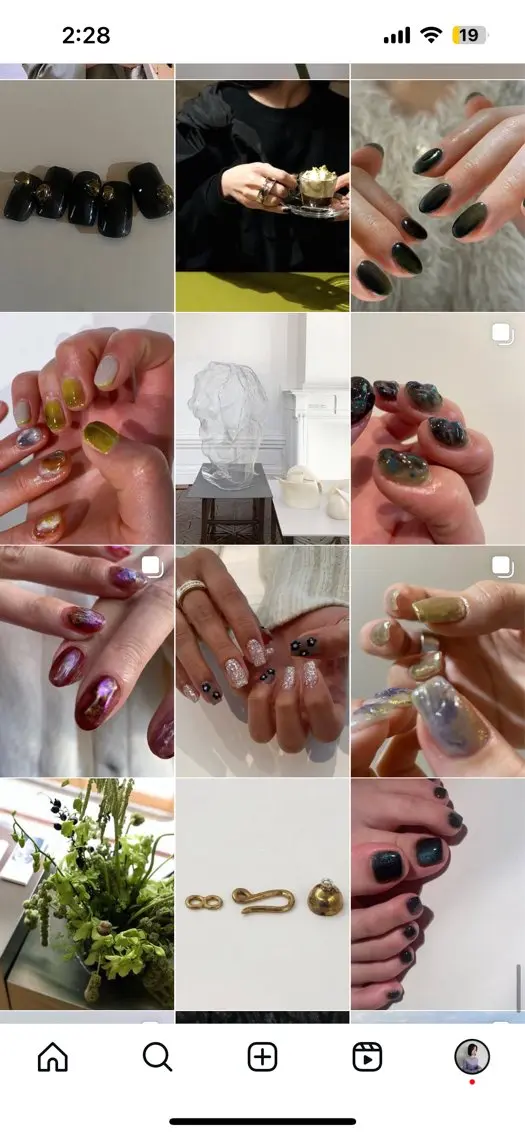 ネイル óæk nailのネイルデザイン