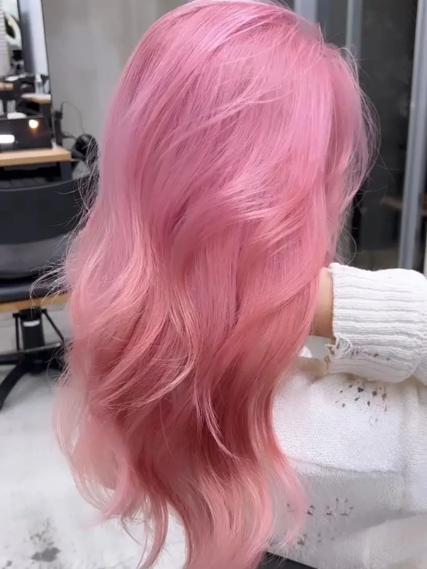 カラー ヘアカラー ハイトーン艶カラー/ MIZUKI🌟のヘアスタイル