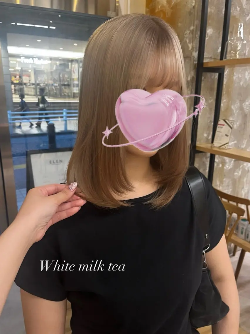 ミディアム カラー レイヤー⌇アレンジ ⌇misato🩶のヘアスタイル