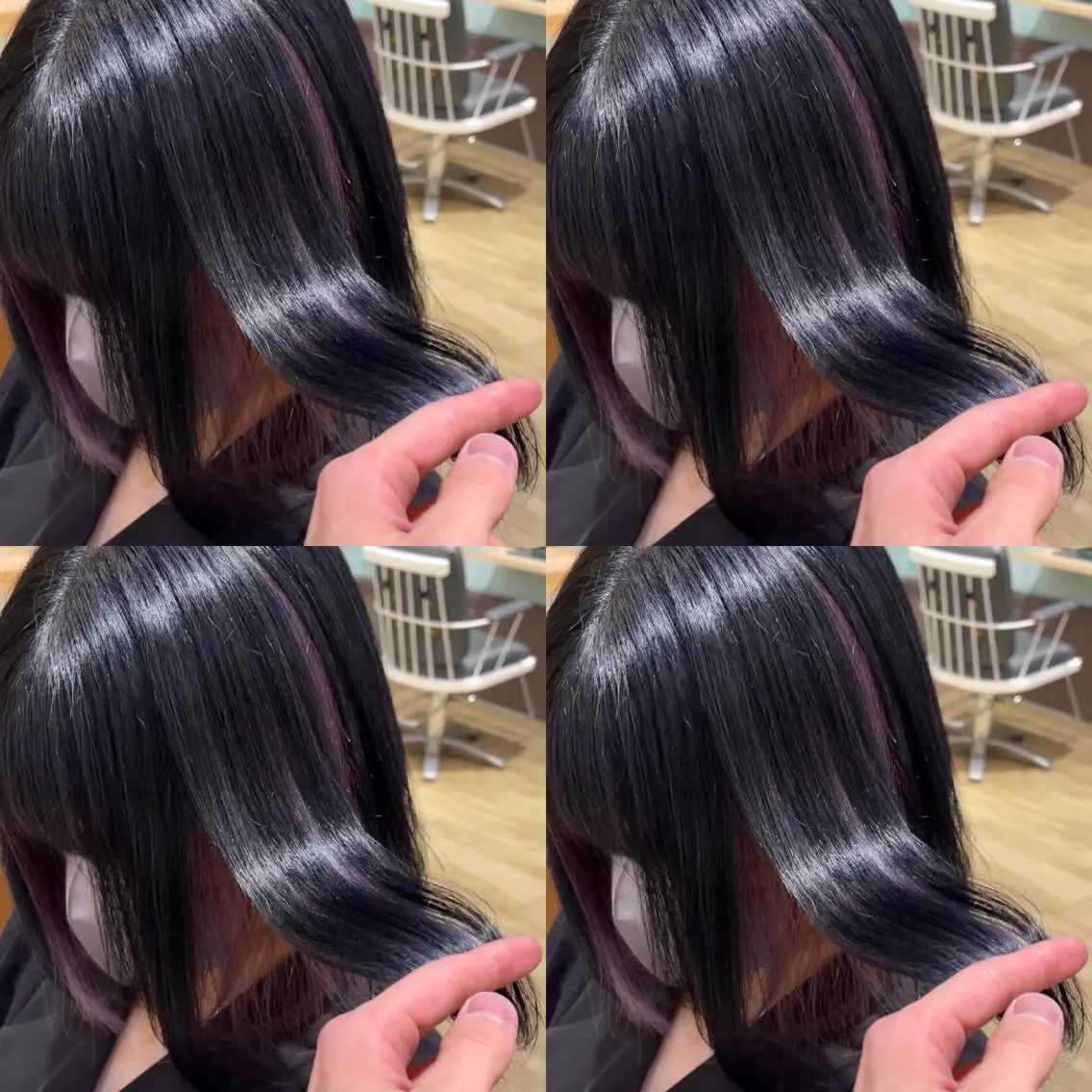ミディアム カラー カット ヘアカラー トリートメント ヘッドスパ 大人可愛い透明感🌟 小顔・韓国髪🌟野中のヘアスタイル