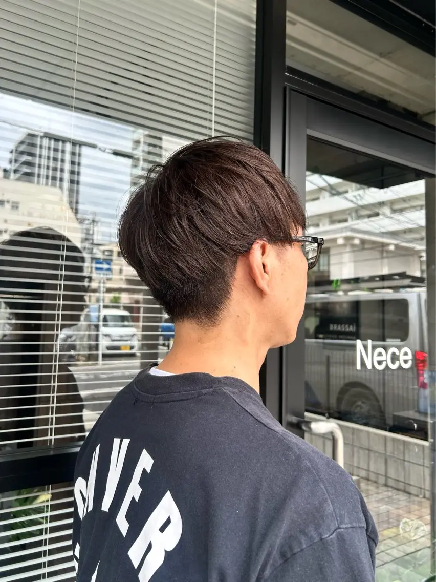 カラー メンズ メンズハイライト ハイライトカラー カット ヘアカラー 鈴木 よつはのヘアスタイル