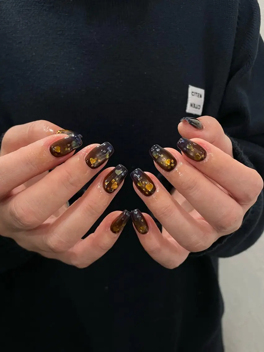 ネイル ハート ハンドネイル C. mireiのネイルデザイン