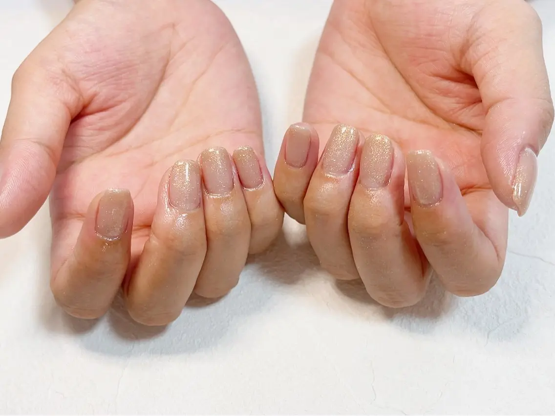 ネイル フットネイル ジェルネイル キラキラネイル ラメ(グリッター) メンズネイル kiki nail たまプラーザのネイルデザイン