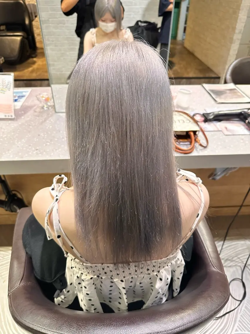 ミディアム カラー ︎メンズカット✨セル ｢col大通り」🍀のヘアスタイル
