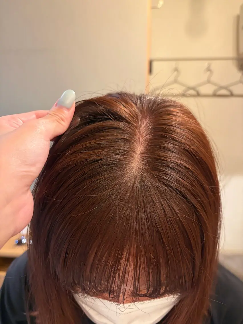 カラー 土川 陽菜のヘアスタイル
