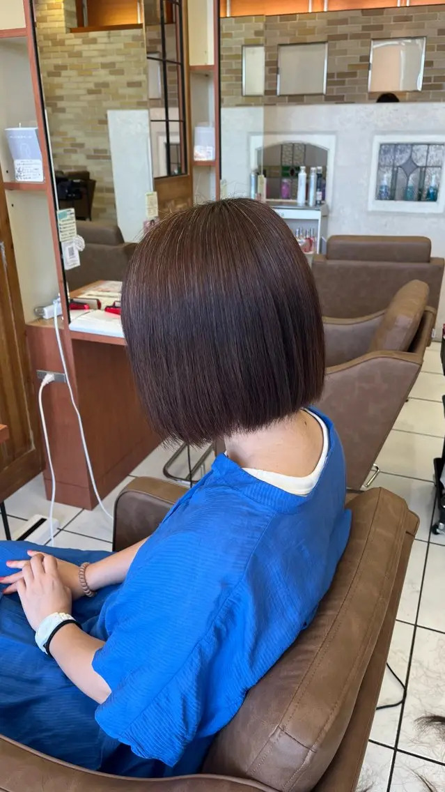 ショート カット トリートメント 🫧透明感 ×艶🫧 吉田 陽菜のヘアスタイル