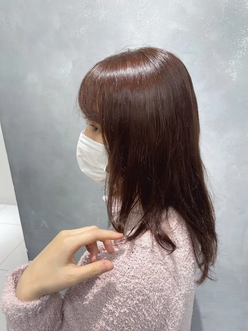 カラー ブラウンカラー ショコラブラウン 鈴木 朔弥のヘアスタイル