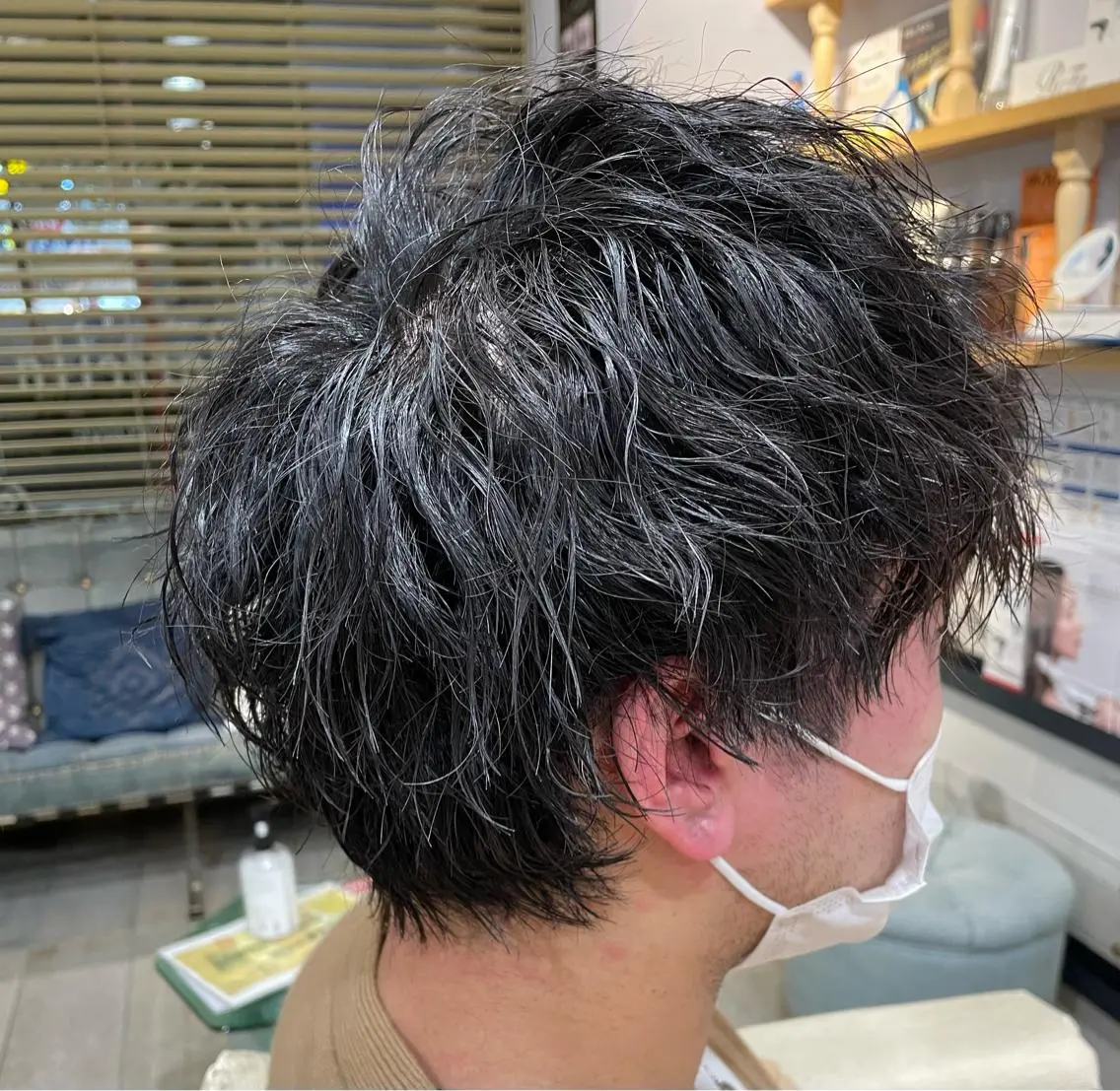 パーマ メンズ カット パーマ すげさやか ✨メンズカットパーマのヘアスタイル
