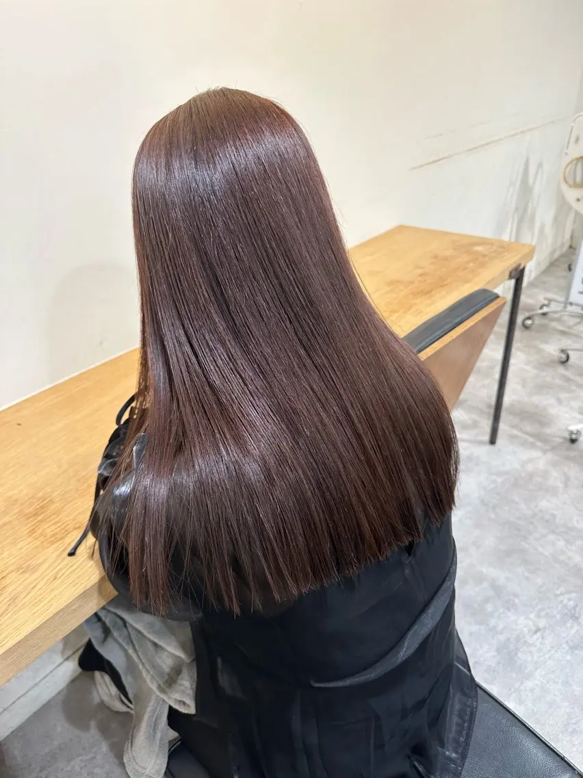 🌸5月限定クーポン🌸　透明感カラー＋前髪カット＋クイックトリートメントの写真