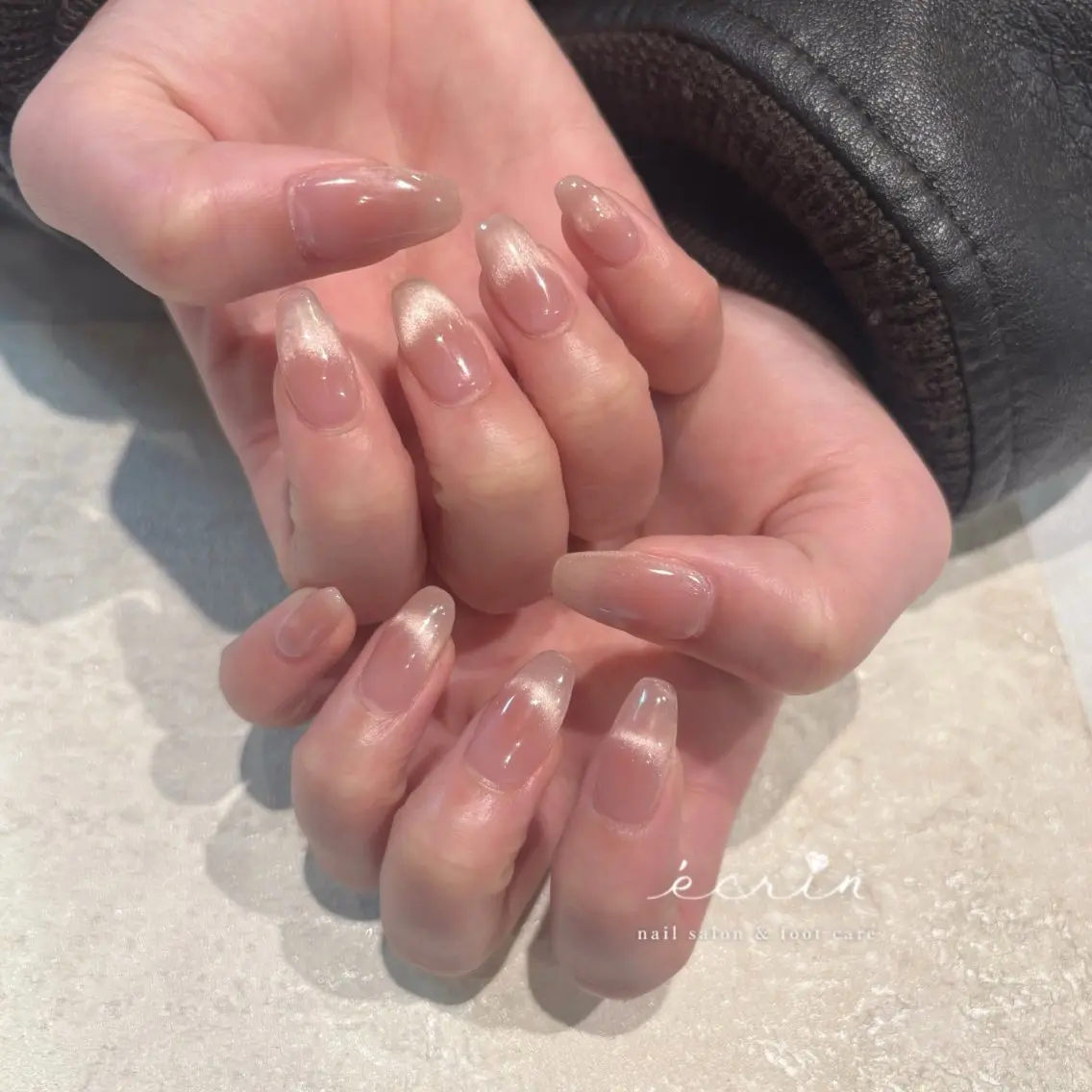 ネイル チークネイル ecrin エクラン Haruka🌼のネイルデザイン