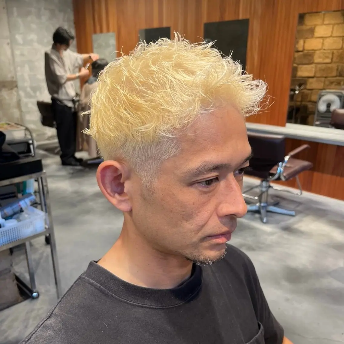 カラー メンズ メンズ専門カット パーマ平尾薬院/矢川のヘアスタイル