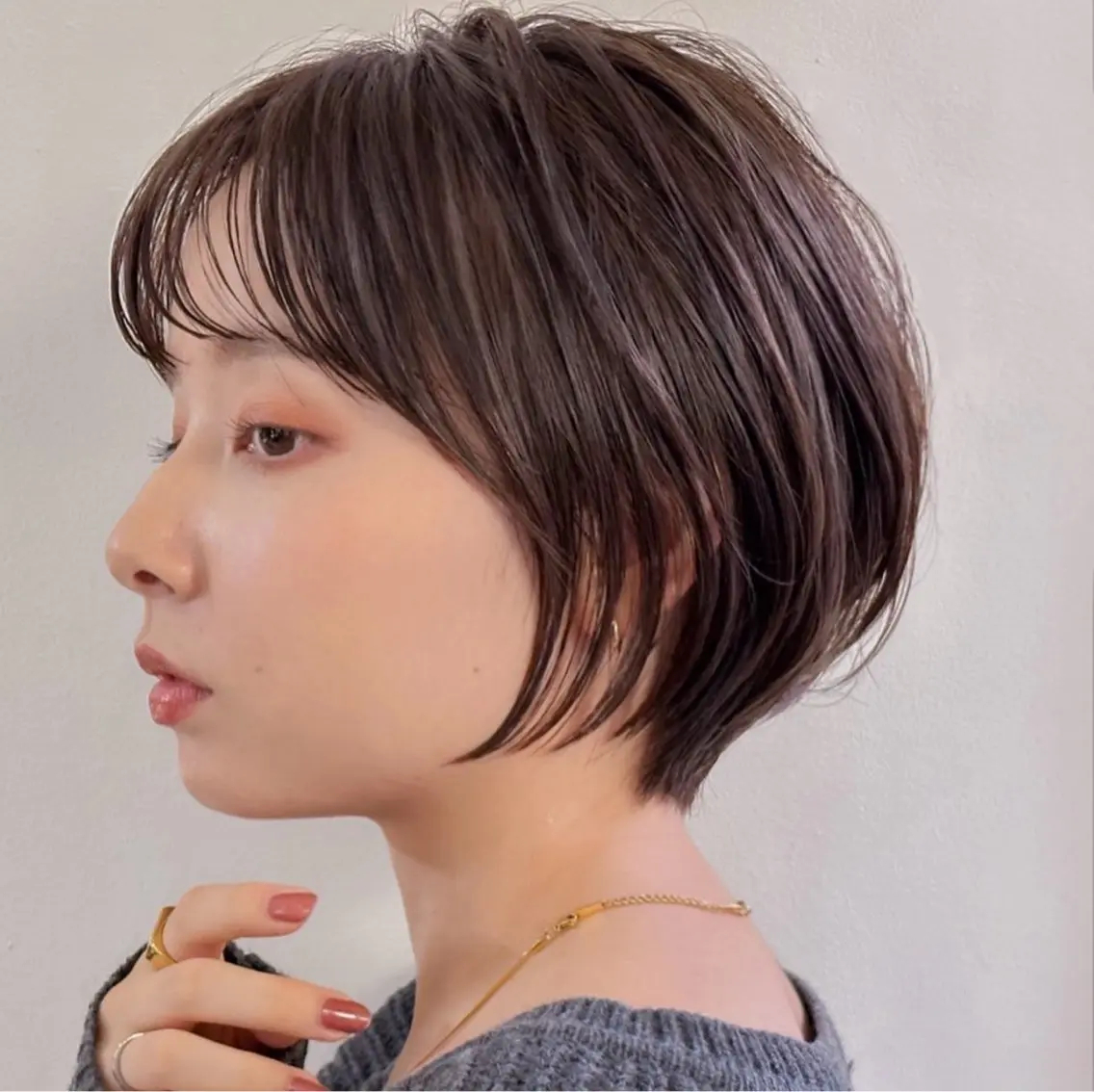ショート くびれヘア ショートヘア 🌙似合わせカット 🌙aiのヘアスタイル