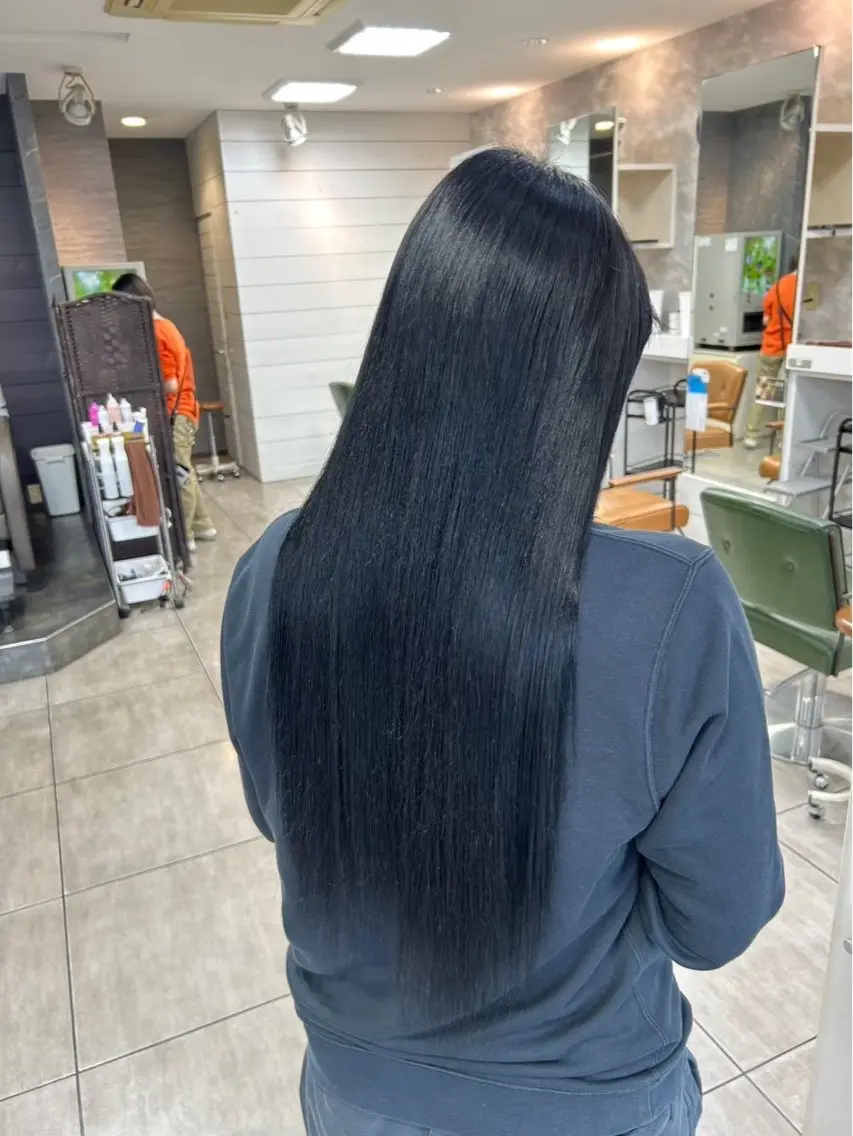 ロング カラー ヘアカラー 本尾 空大のヘアスタイル