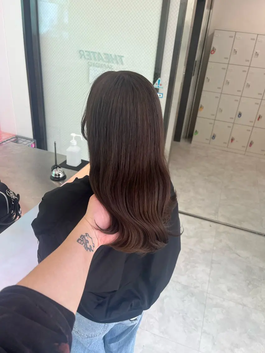 セミロング カラー ヘアカラー トレンドレイヤー No.1/KOHEIのヘアスタイル