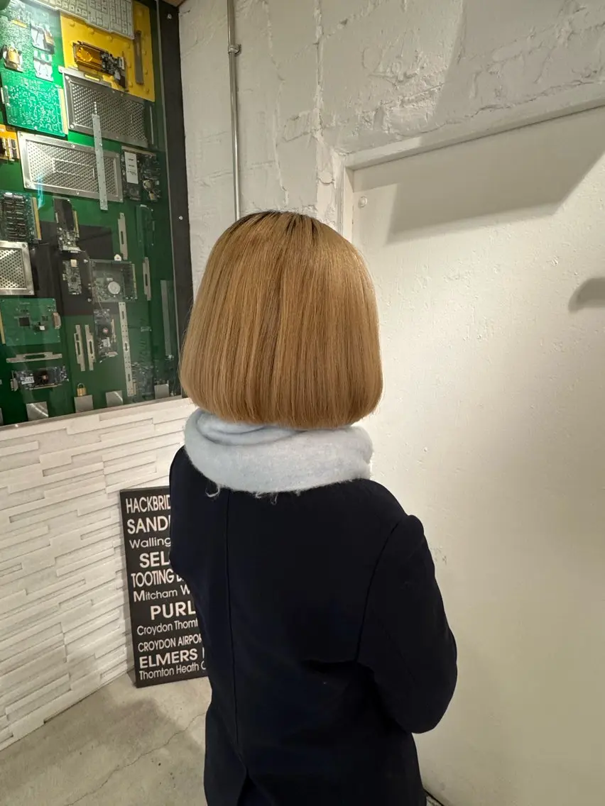 ミディアム 🌶F-CODE RINA🌶のヘアスタイル