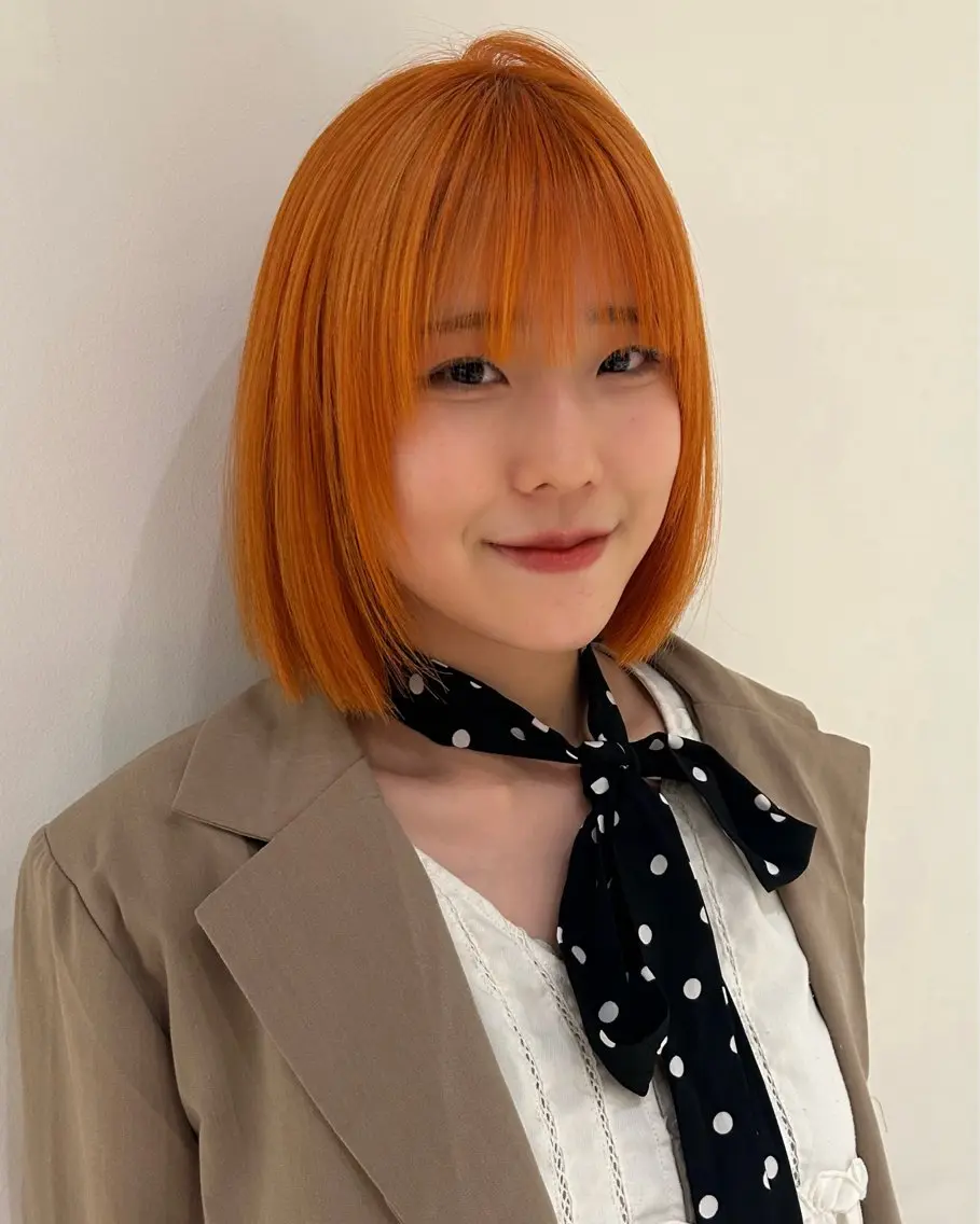 ショート ヘアカラー Riko/ カットモデル募集❤︎のヘアスタイル