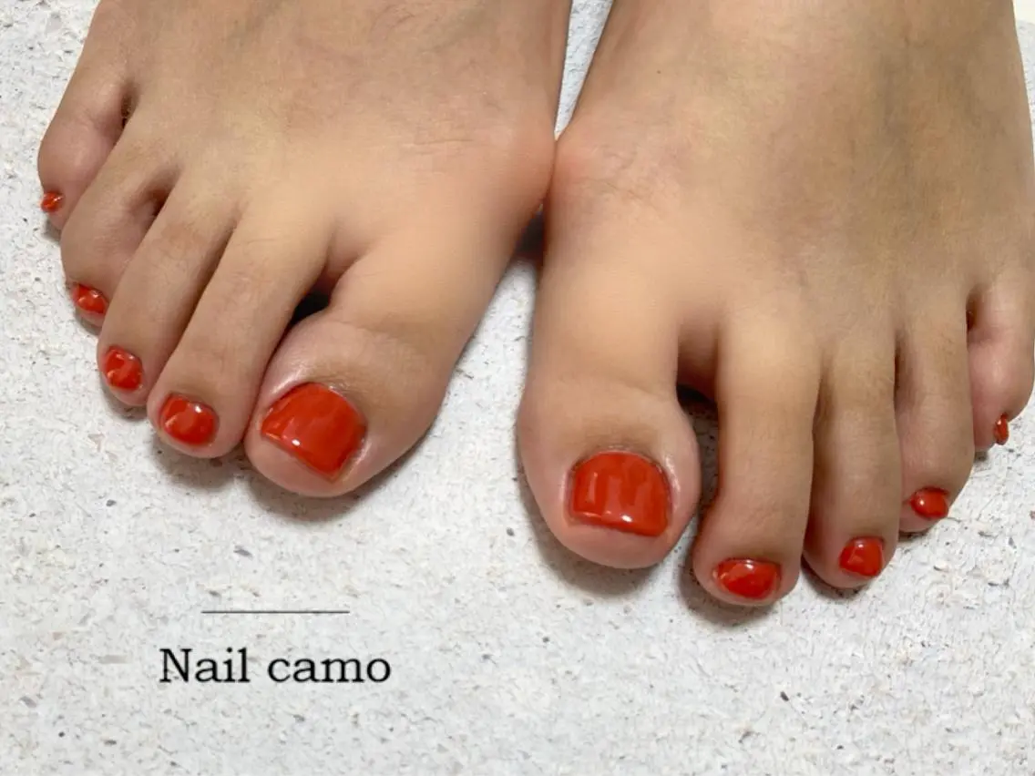 ネイル フットネイル 🌟Nail camo🌟のネイルデザイン