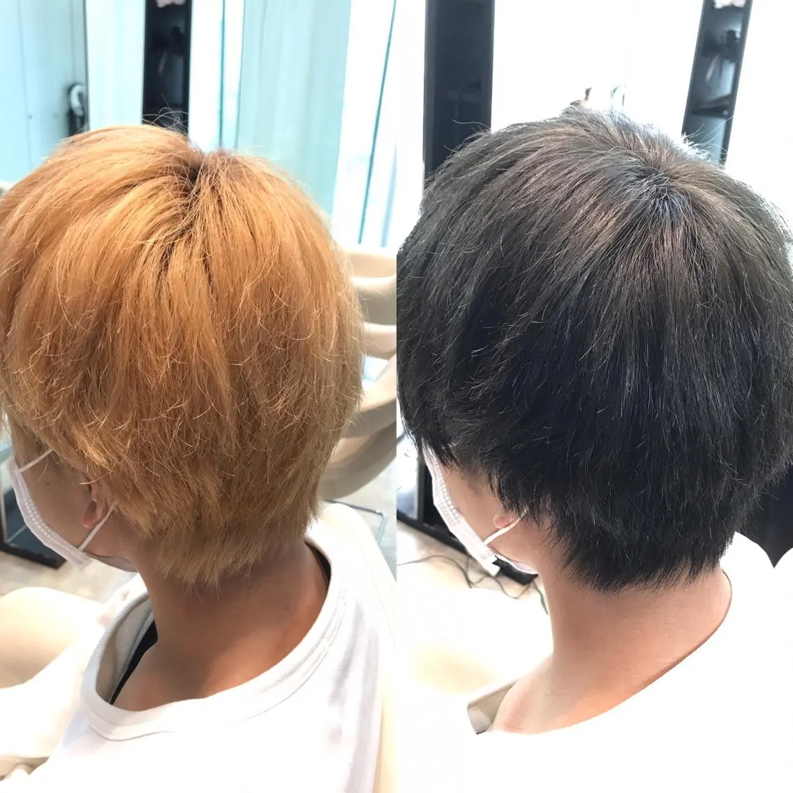 ショート カラー ヘアアレンジ メンズ グレージュ 代表 KANZOのエステ・リラクイメージ