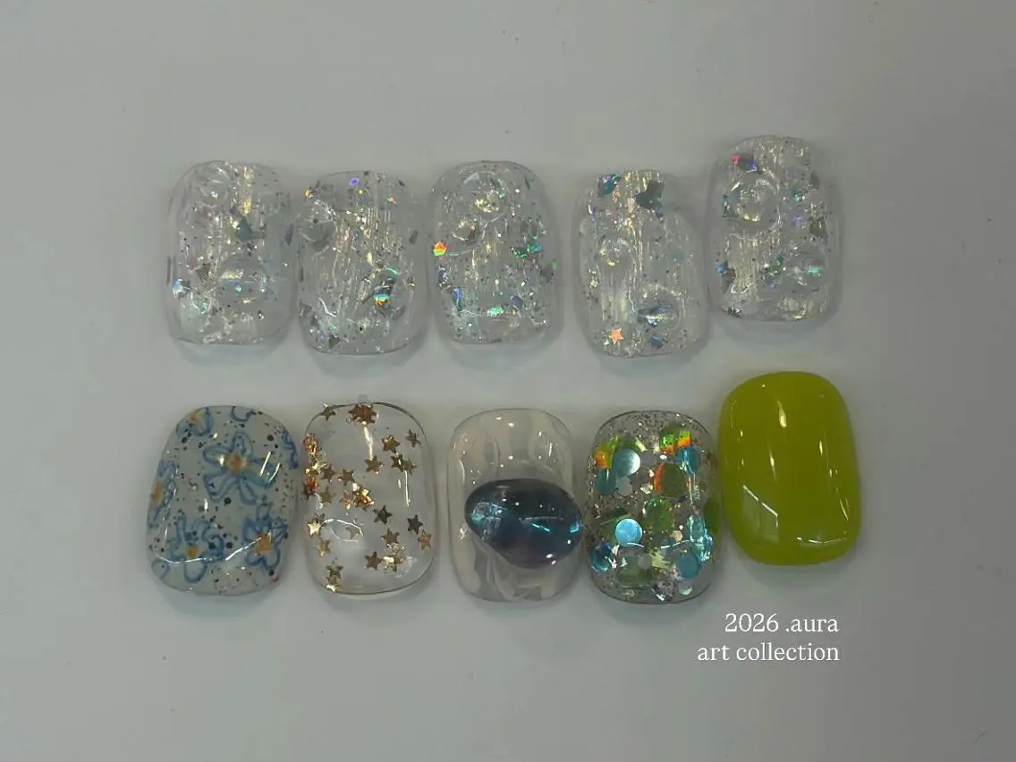ネイル ハンドネイル フットネイル .aura/ 松村のネイルデザイン