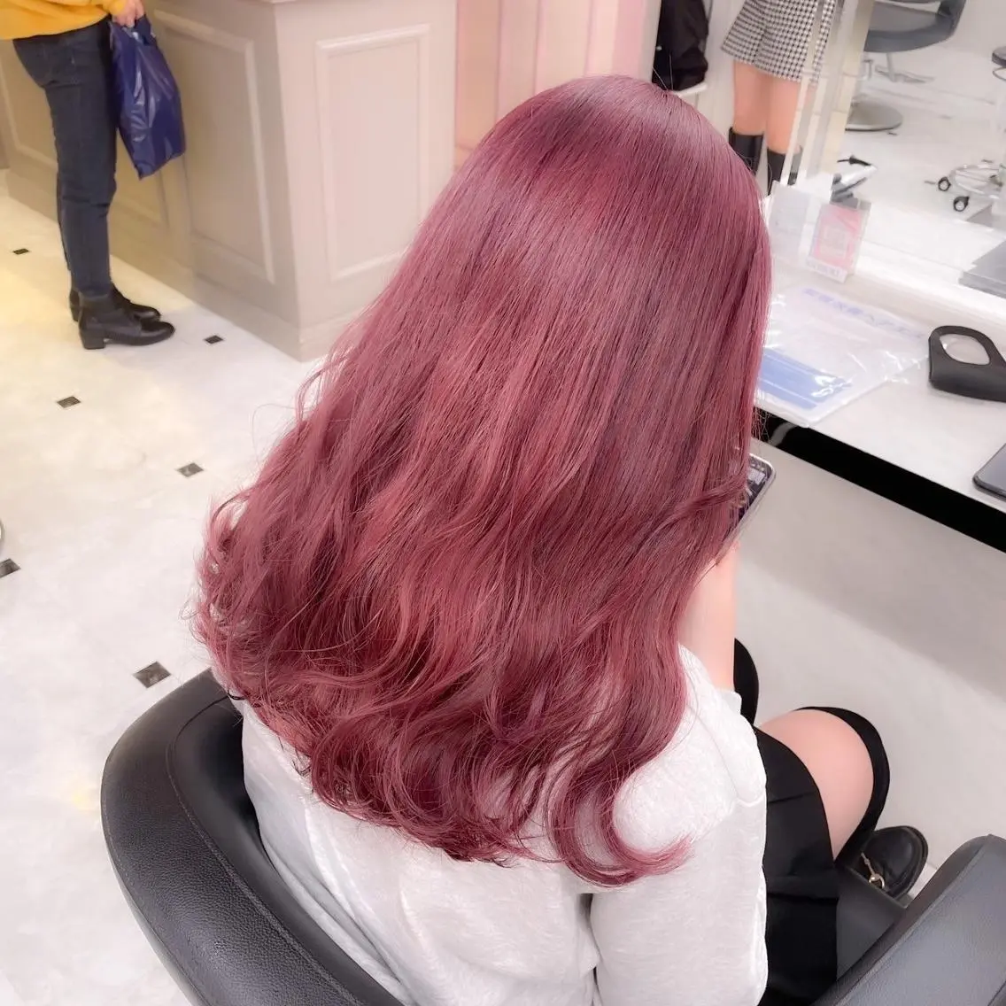 カラー 💗ブリーチなし暖色 kotono💗のヘアスタイル