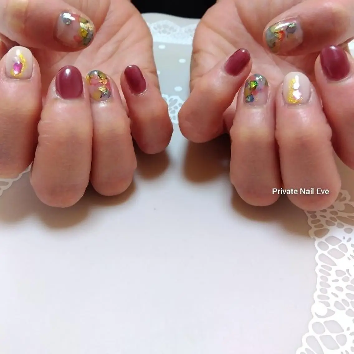 ネイル ニュアンスネイル ハンドネイル ネイル junkoのネイルデザイン