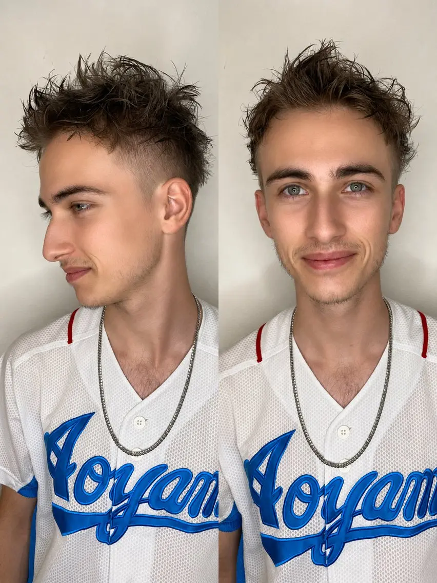 ショート パーマ ショートヘア カット パーマ トリートメント ヘアセット Hiroshi ヒロシのヘアスタイル