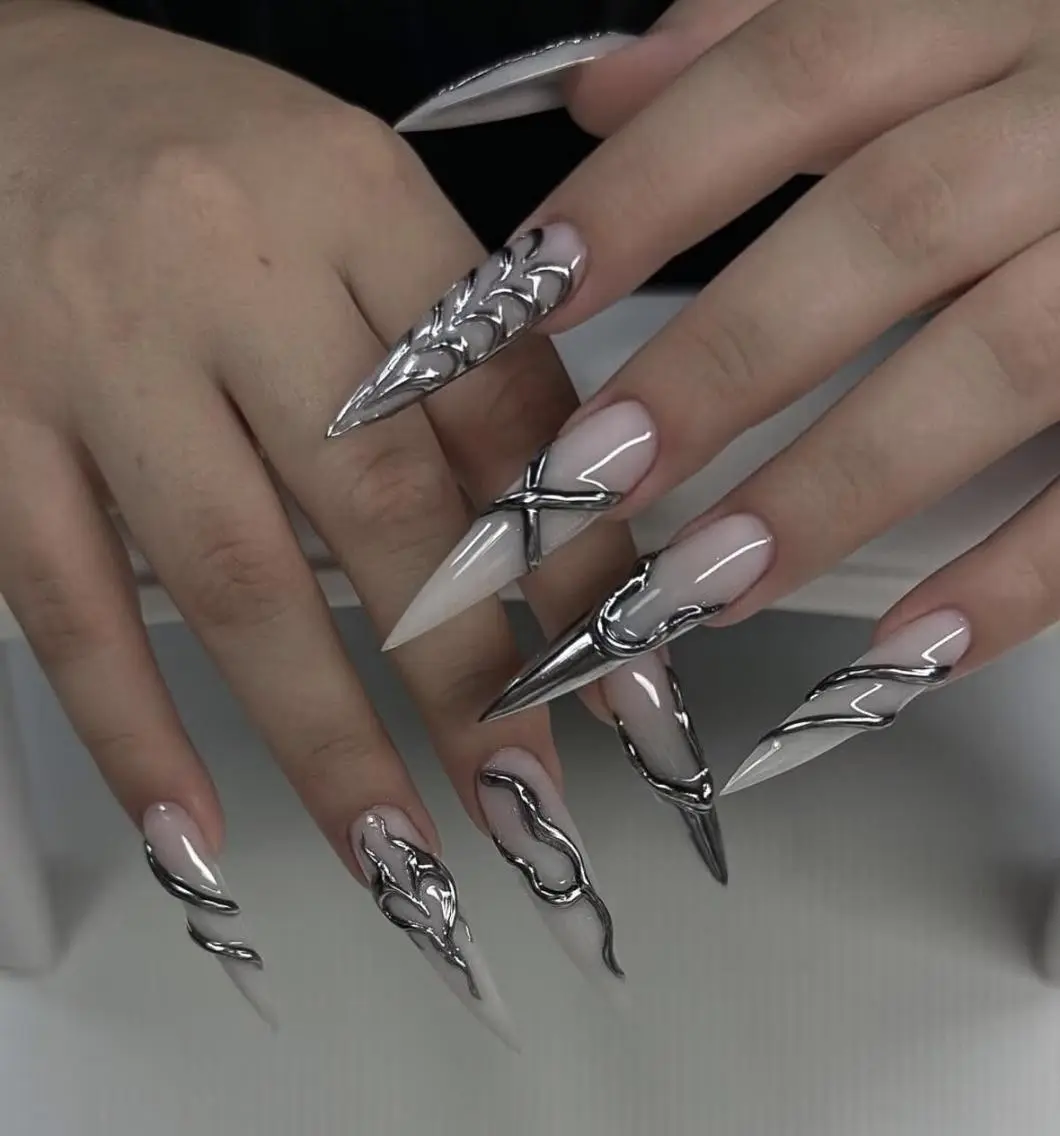 ネイル メンズ メンズ韓国風 ボルドー ブラウン 長さ出し フレンチネイル ハンドネイル ハンドケア NEW NAIL KaKa❤️‍🔥のネイルデザイン