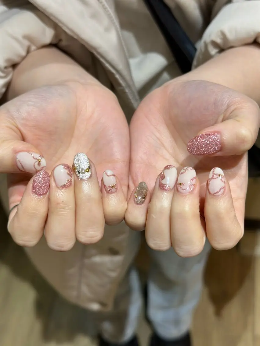 ネイル ハンドネイル 松永 稚奈のネイルデザイン