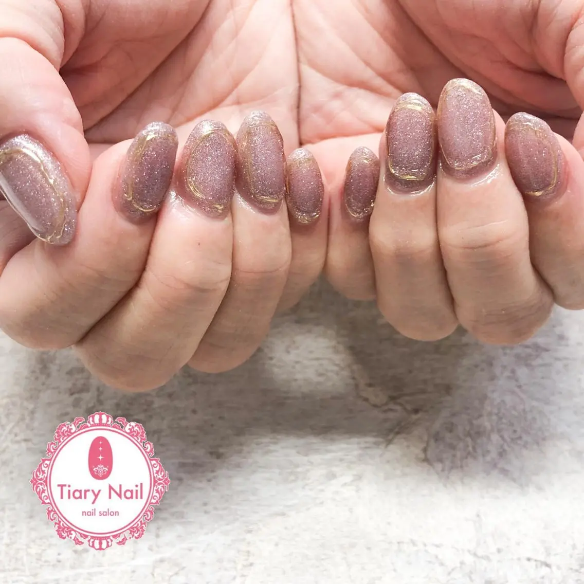 ネイル tiarynail K K🐼のネイルデザイン