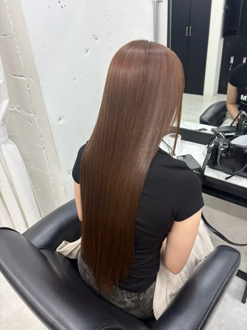 カラー ブラウンカラー haruna☪︎ モデル募集中✩のヘアスタイル