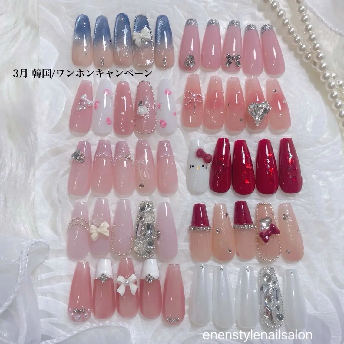 ネイル ハンドネイル 🐾enen style 🐾のネイルデザイン