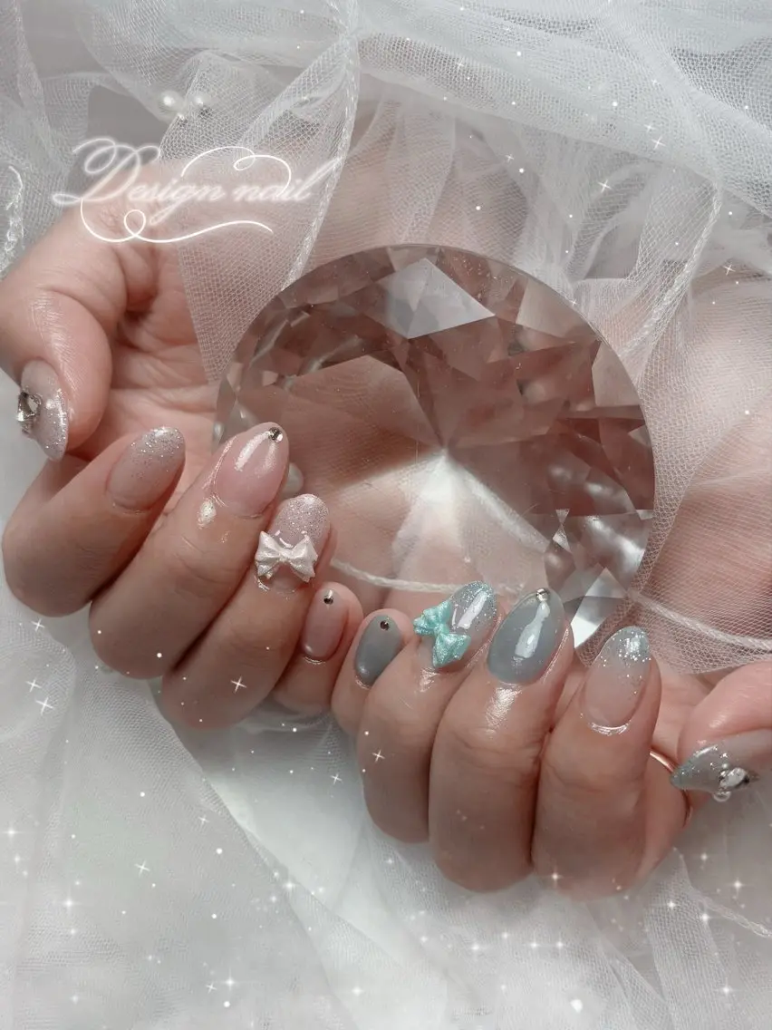 ネイル ハンドネイル kokoro🩶 ICONNAILのネイルデザイン