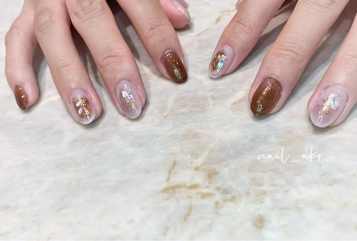 ネイル ニュアンスネイル nailAVANCE akariのネイルデザイン