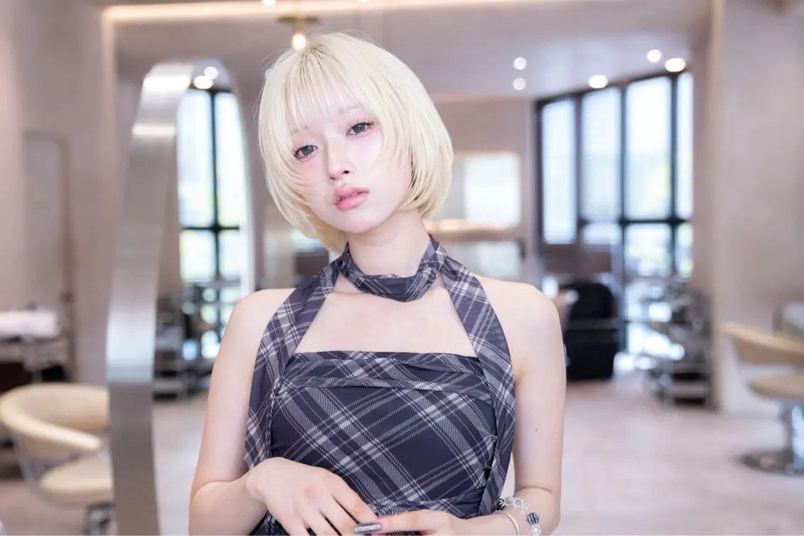 ショート カラー ヘアカラー ブリーチ特化/新宿/ Rikoのヘアスタイル