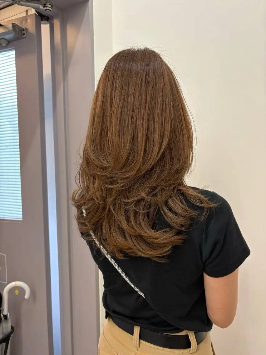 カラー ヘアカラー ROUIS honokaのヘアスタイル