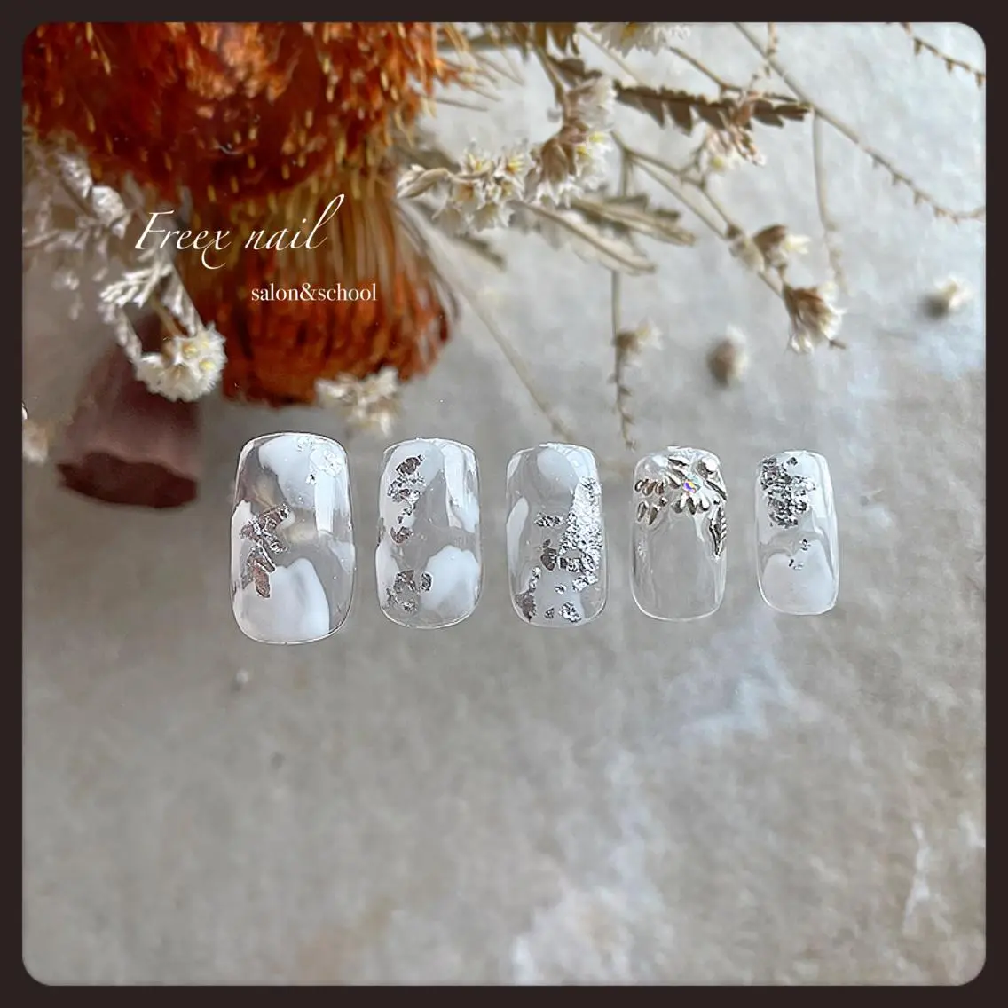 ネイル クリアネイル ニュアンスネイル freex nail /ニュアンス/個性派のネイルデザイン