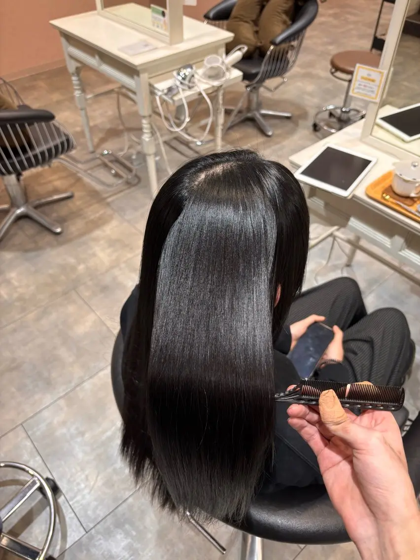 ロング 伸ばしかけ 髪質改善 髪質改善 田中大貴のヘアスタイル