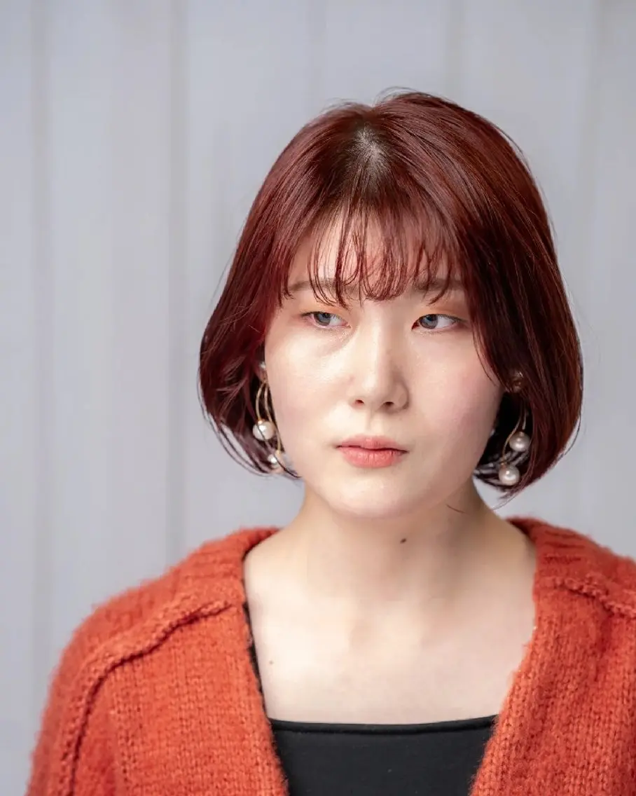 ショート カラー 松尾 泰伸のヘアスタイル