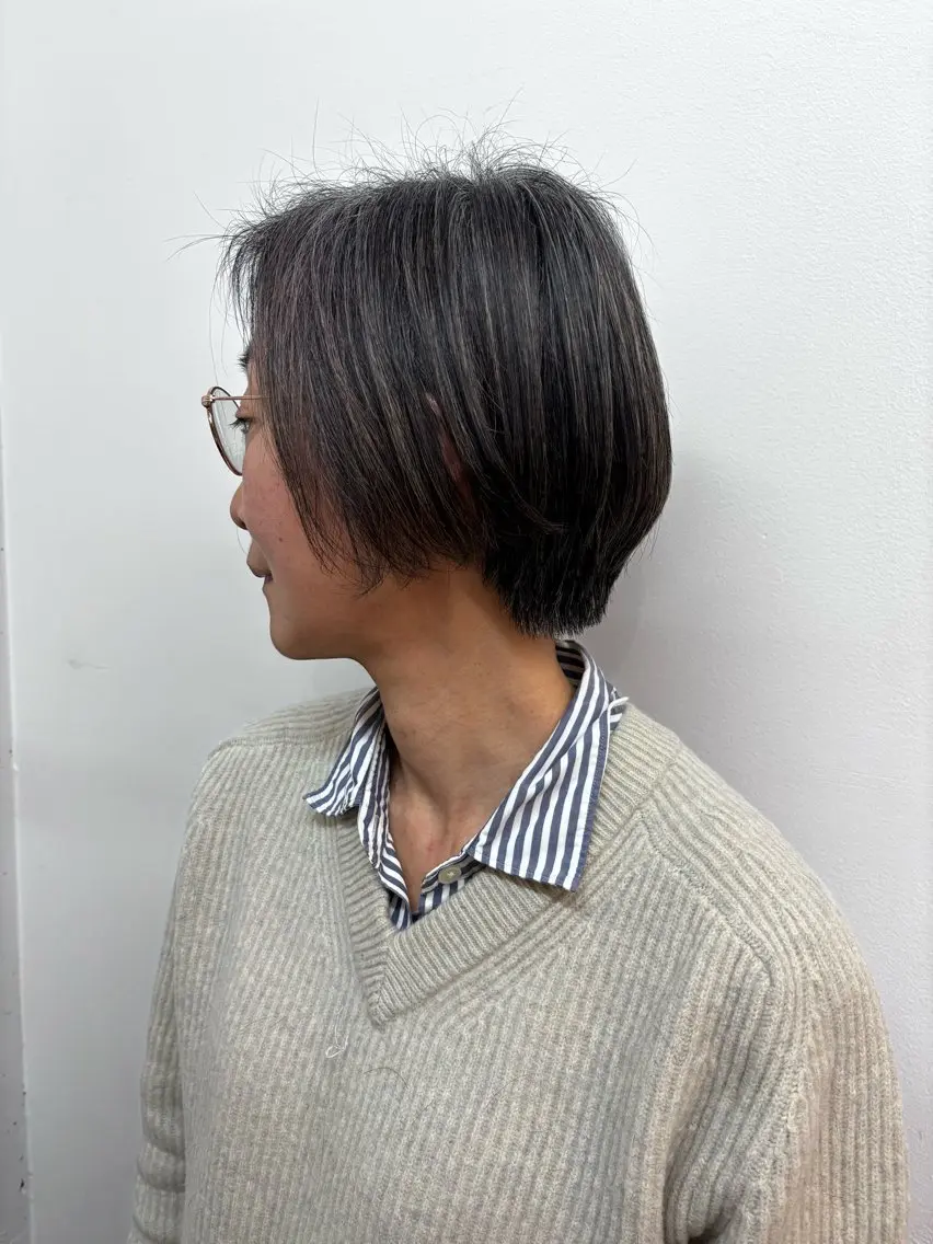 ショート カット みぞぐち じゅりのヘアスタイル