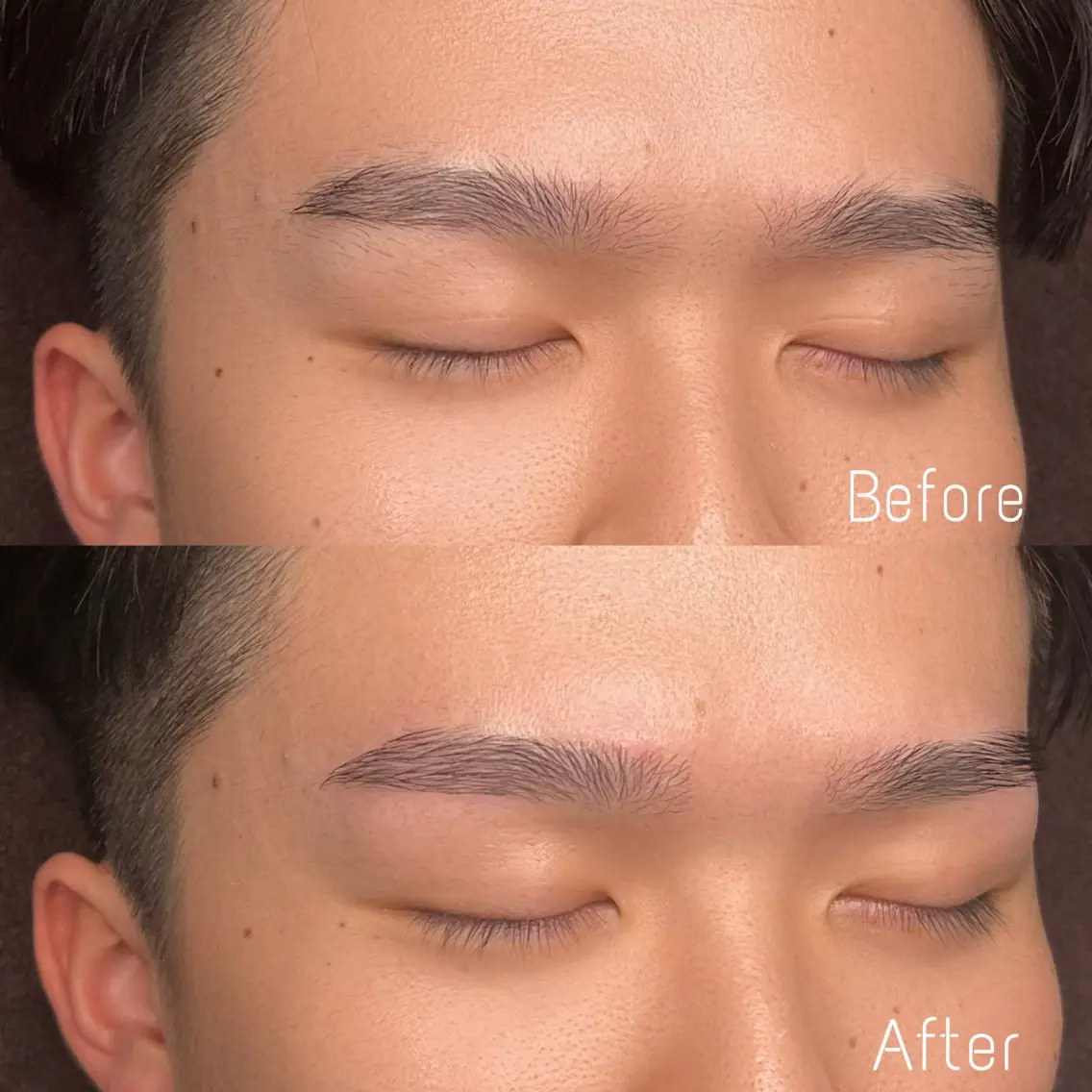 眉毛WAX脱毛の写真