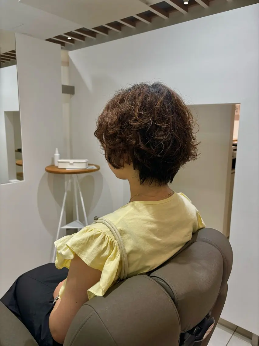 ショート カット トリートメント 白土 さくらのヘアスタイル