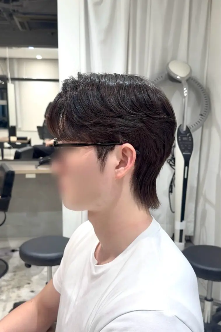ショート カラー パーマ ヘアアレンジ メンズ カット パーマ 縮毛矯正 ヘアセット パク・ボミン小野リエ 韓国ハーフ🦊のその他イメージ