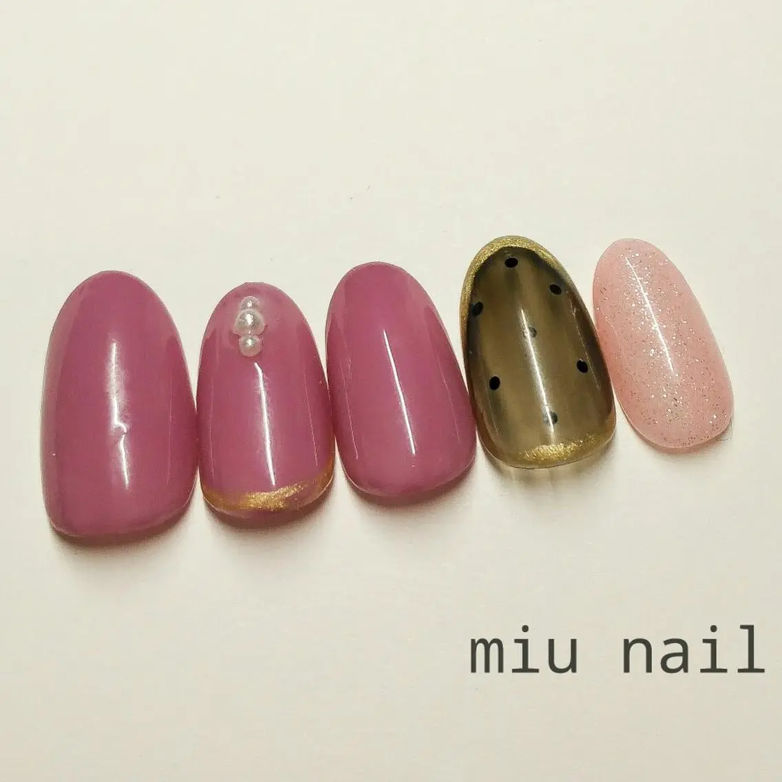 ネイル MIU nailのネイルデザイン