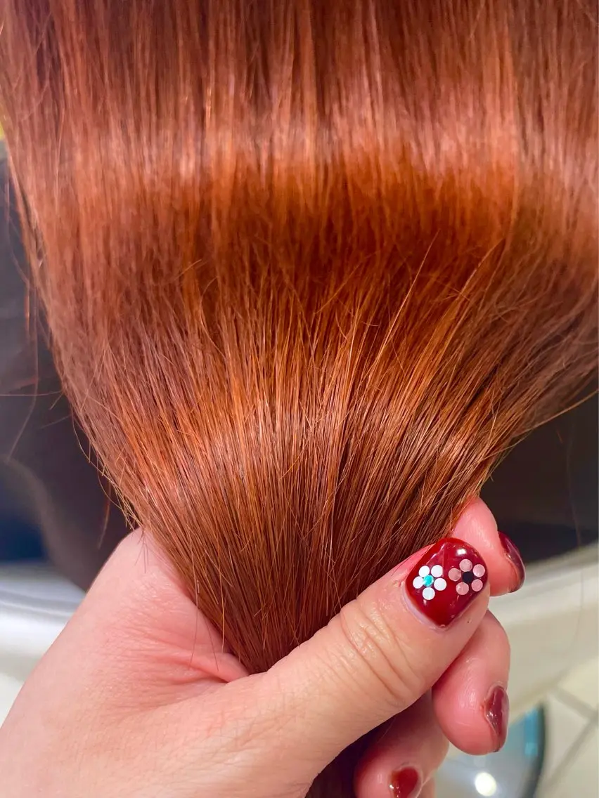⭐︎ブリーチなしダブルカラー⭐︎ +クイックトリートメント¥13,000の写真