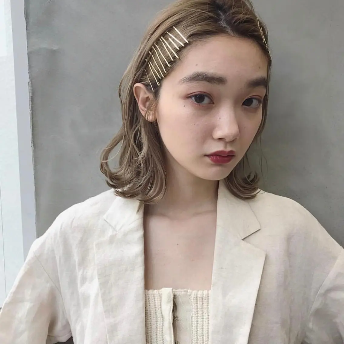 セミロング カラー 🐝 hachi🐝のヘアスタイル