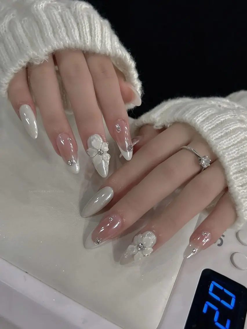 ネイル 韓国ネイル 持ち込み ニュアンスネイル ネイルチップ ハンドネイル TABI ANA.CHUOのネイルデザイン